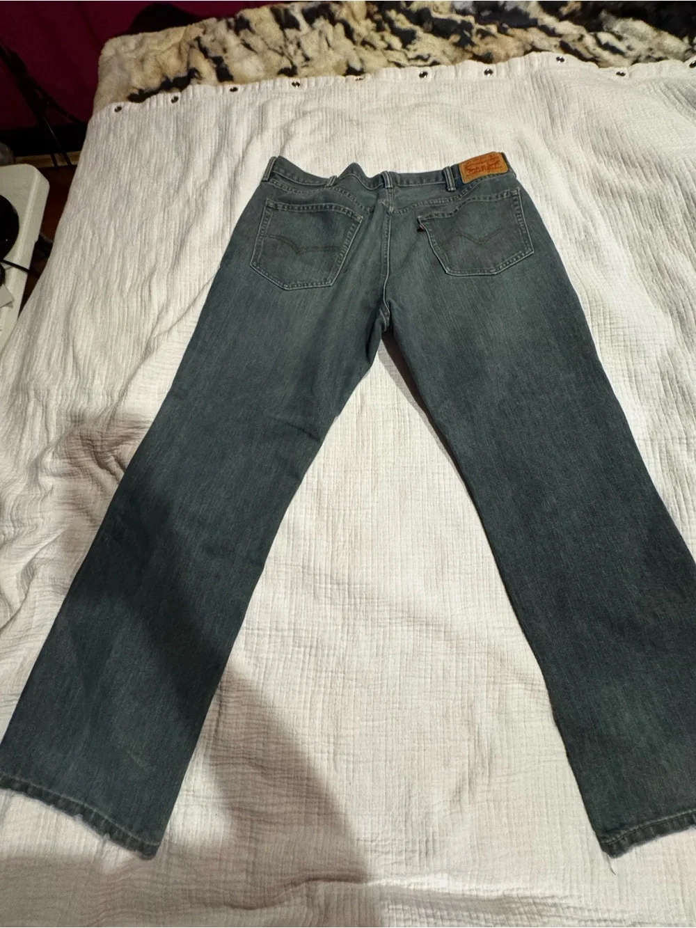 Levi's 559 Relaxed Straight Leg Jeans Men's 38x32 Blue Medium Wash Denim
